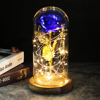 Galactic Enchanted Rose Lamp