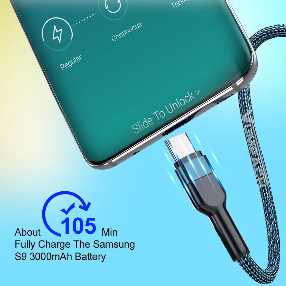 Rapid Charge USB to C Cable