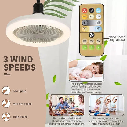 SerenityFlow Smart Ceiling Fan