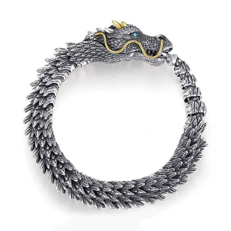 Dragon's Embrace Chain Bracelet