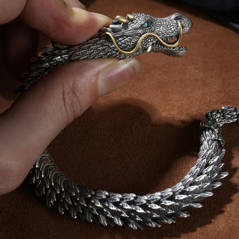 Dragon's Embrace Chain Bracelet