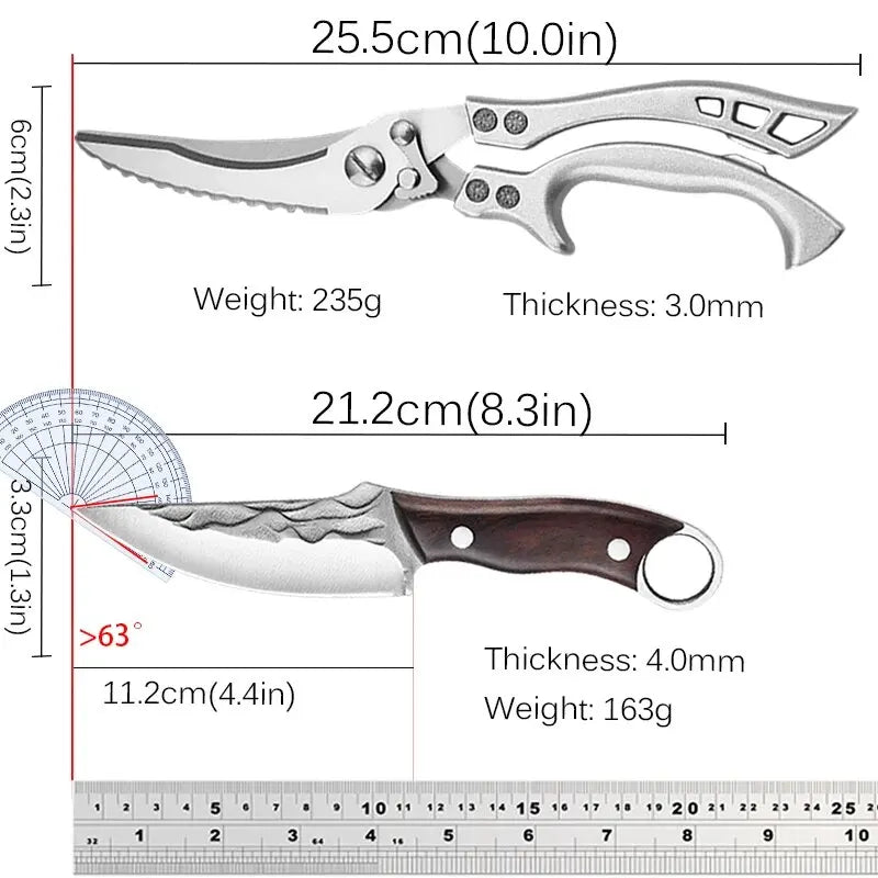 MasterSlice Chef's Cleaver