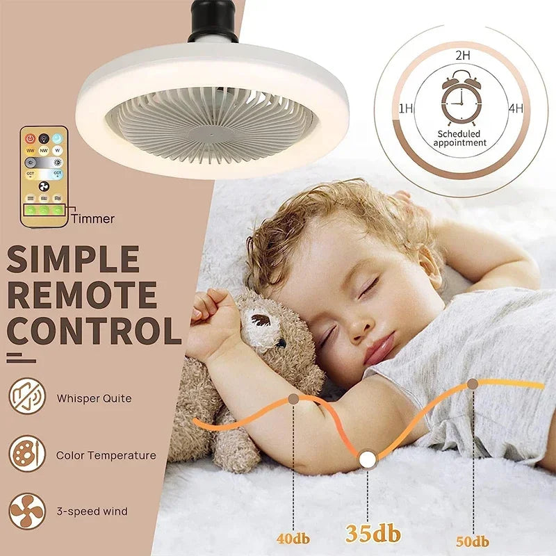 SerenityFlow Smart Ceiling Fan